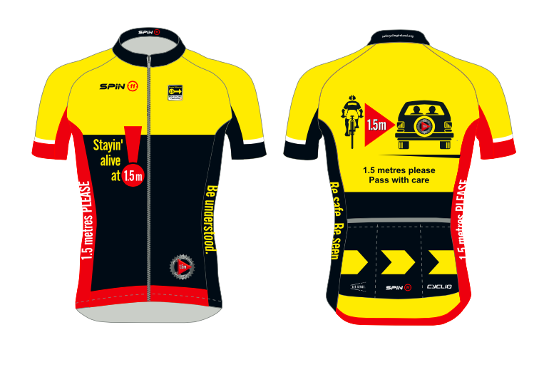 safety cycling jersey